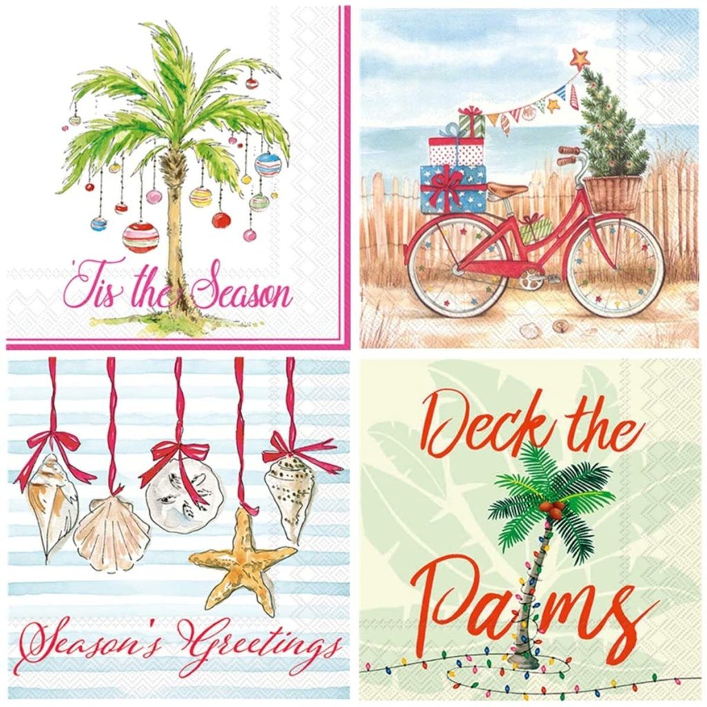 Cocktail Napkins, Set of 4