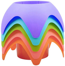 Load image into Gallery viewer, AOMAIS Beach Sand Coasters Drink Holders, 5-pack - shop.beachguide.com
