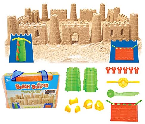 Create-A-Sand Castle Building Kit for Kids (18 Pcs) - shop.beachguide.com