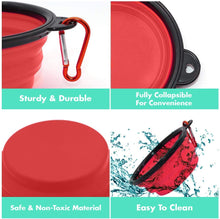 Load image into Gallery viewer, Collapsible Silicone Food &amp; Water Bowl - shop.beachguide.com
