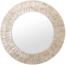 Load image into Gallery viewer, Pearlescent Seashell Mirror - shop.beachguide.com
