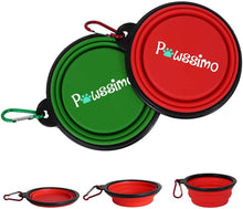 Load image into Gallery viewer, Collapsible Silicone Food &amp; Water Bowl - shop.beachguide.com
