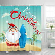 Load image into Gallery viewer, Merry Christmas Shower Curtain - shop.beachguide.com

