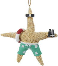 Load image into Gallery viewer, Beach Starfish Couple Ornament, Set of 2 - shop.beachguide.com
