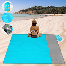 Load image into Gallery viewer, Sand Free Beach Blanket for 2-7 Adults - shop.beachguide.com

