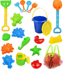 Load image into Gallery viewer, Click N Play 18-Piece Beach Sand Toy Set - shop.beachguide.com
