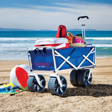 Load image into Gallery viewer, Collapsible Folding All-Terrain Beach Wagon - shop.beachguide.com

