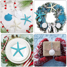 Load image into Gallery viewer, 20 Piece Seashell and Starfish Ornaments - shop.beachguide.com
