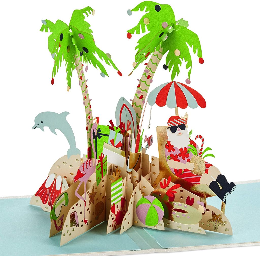 Hallmark 3-D Pop Up Christmas Card